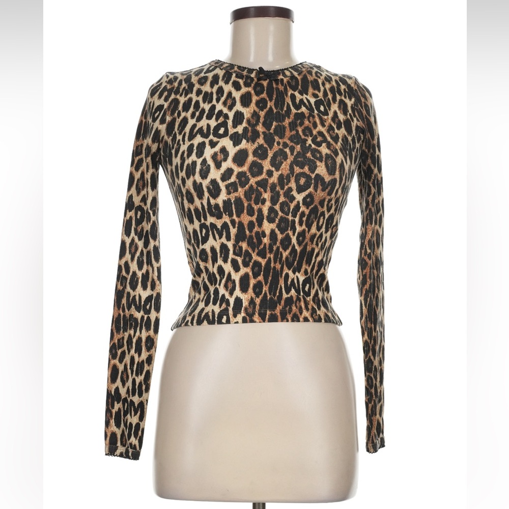 Damson Madder Lua Long-Sleeve Pointelle Top